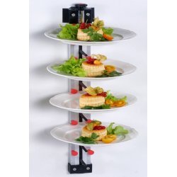 Porta platos de pared para hostelería Plate Mate de 9 platos