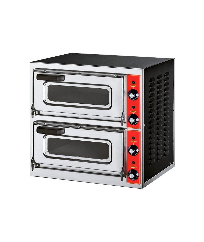 Horno 1+1 pizzas de 40cm Ø MICRO 2