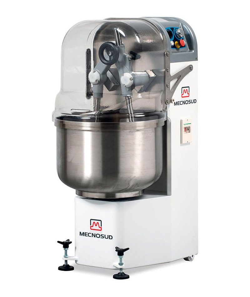 Amasadora de brazos BR40P de 40 Kg con variador de velocidad y brazo regulable