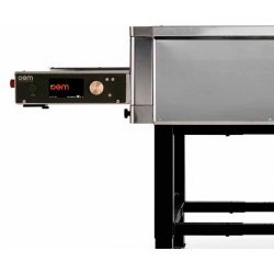 Horno para pizza de cinta estático OEM Tunnel TL108L/2 LCD Digital cinta 80 cm