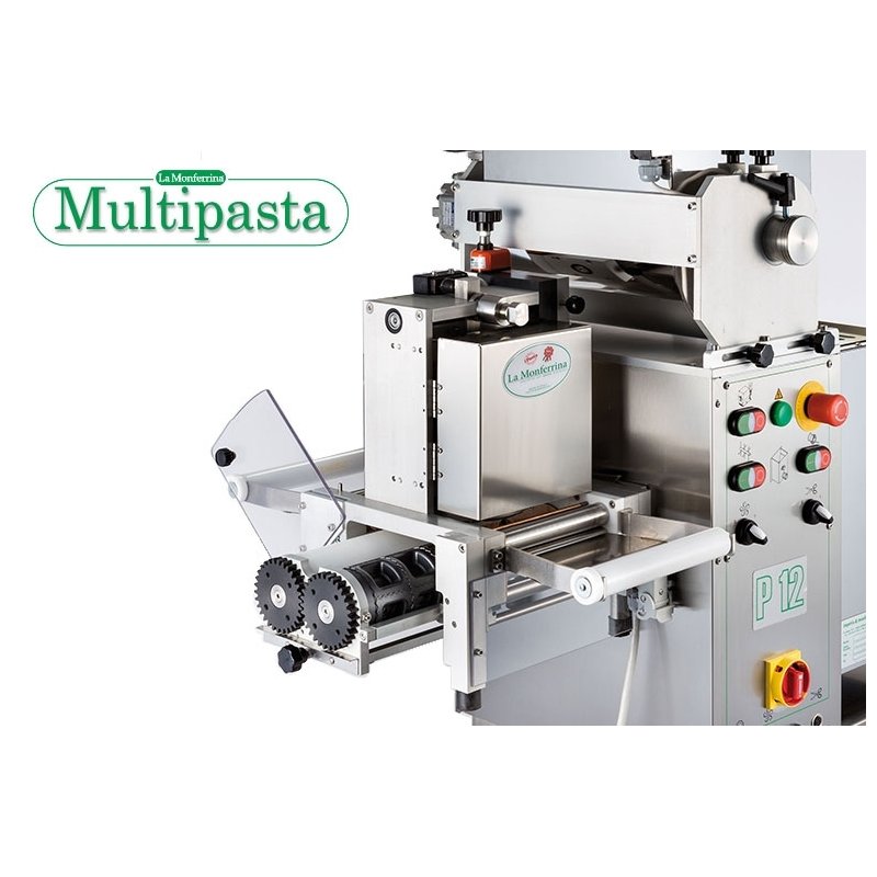 Maquina de hacer Raviolis y Ñoquis La Monferrina Multipasta. Accesorio compatible con PNuova, P6, P12, Cilindro y Pidue