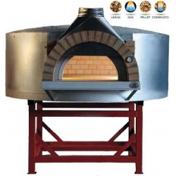 Hornos estáticos de encastre o metal para pizza Napolitana a leña, gas, pellets o combinado.