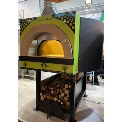 Hornos estáticos de encastre o metal para pizza Napolitana a leña, gas, pellets o combinado.