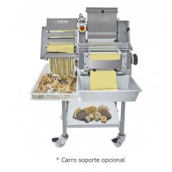 Laminadora para pasta Capitani C 240/V con cuba 8kg de amasado y 4 cortadores