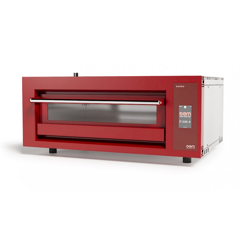 Horno OEM RAPIDO C64 TOUCH con control táctil OTC – 2 pizzas de 30 cm o bandeja 60x40 cm Horno OEM RAPIDO C64 TOUCH con control táctil OTC – 2 pizzas de 30 cm o bandeja 60x40 cm