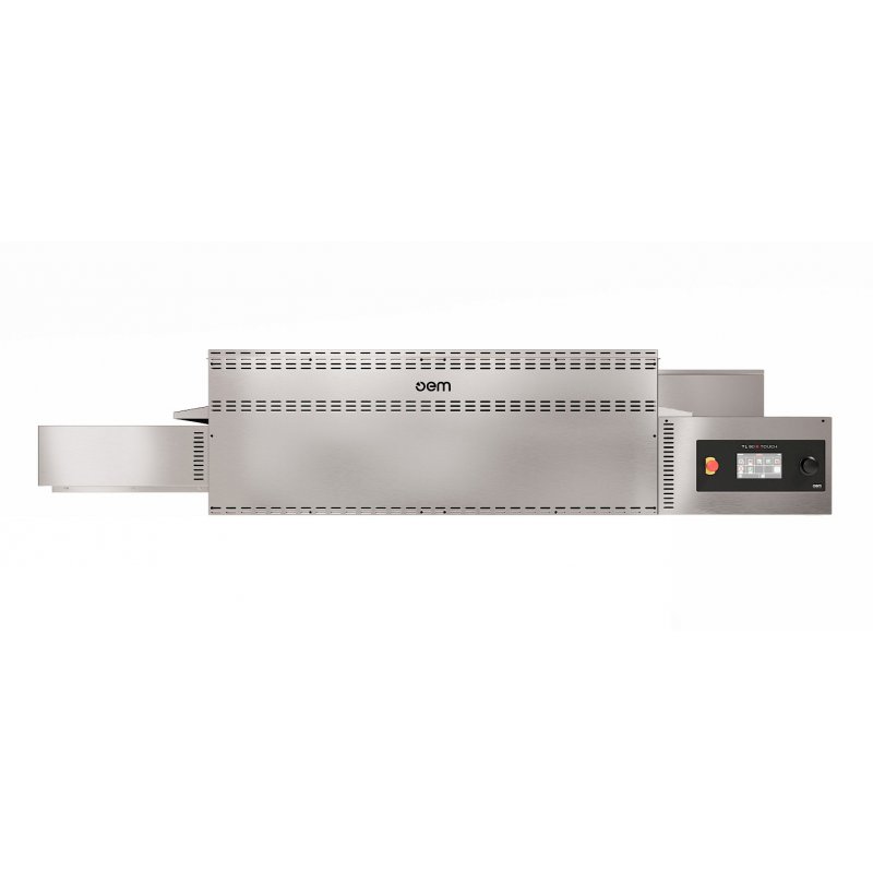 Horno OEM Tunnel TL 80 R eléctrico estático con cinta de 80 cm y cámara refractaria Horno OEM Tunnel TL 80 R eléctrico estático con cinta de 80 cm y cámara refractaria