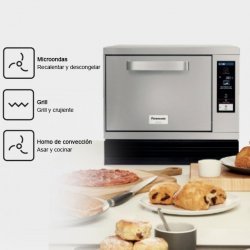 Microondas profesional Panasonic serie Ultra rápida NE-SCV2. Microondas + Grill + Convección