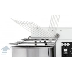 Amasadora de espiral Prismafood SPIRAL IBM5 con cuba de 7 lts y capacidad de carga 4 kg