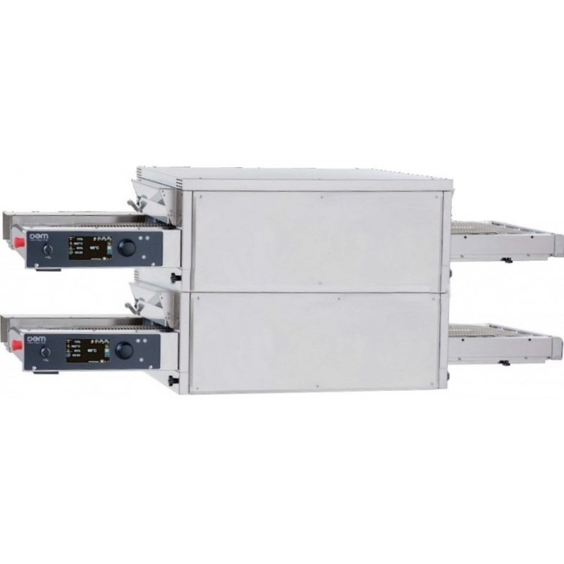 Horno para pizza de cinta estático OEM TL105L/2 LCD Digital cinta 50 cm Horno para pizza de cinta estático OEM TL105L/2 LCD Digital cinta 50 cm