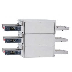 Horno para pizza de cinta estático OEM TL105L/3 LCD Digital cinta 50 cm
