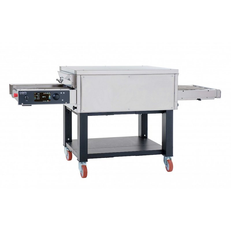 Horno para pizza de cinta estático OEM Tunnel TL108L/2 LCD Digital cinta 80 cm Horno para pizza de cinta estático OEM Tunnel TL108L/2 LCD Digital cinta 80 cm