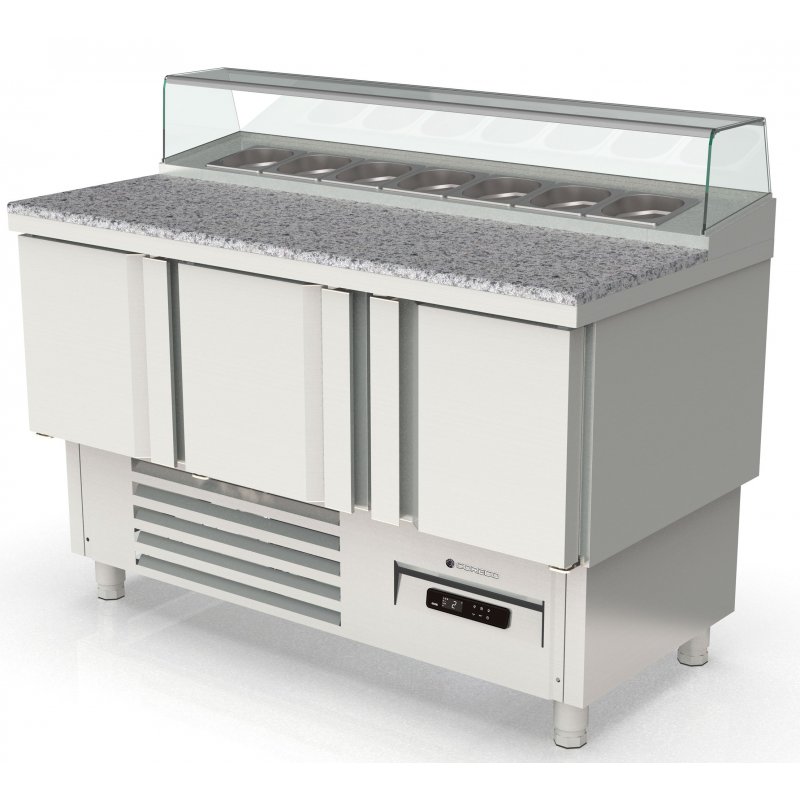Mesa fría para ensaladas MFP-140 Mesa fría para ensaladas MFP-140