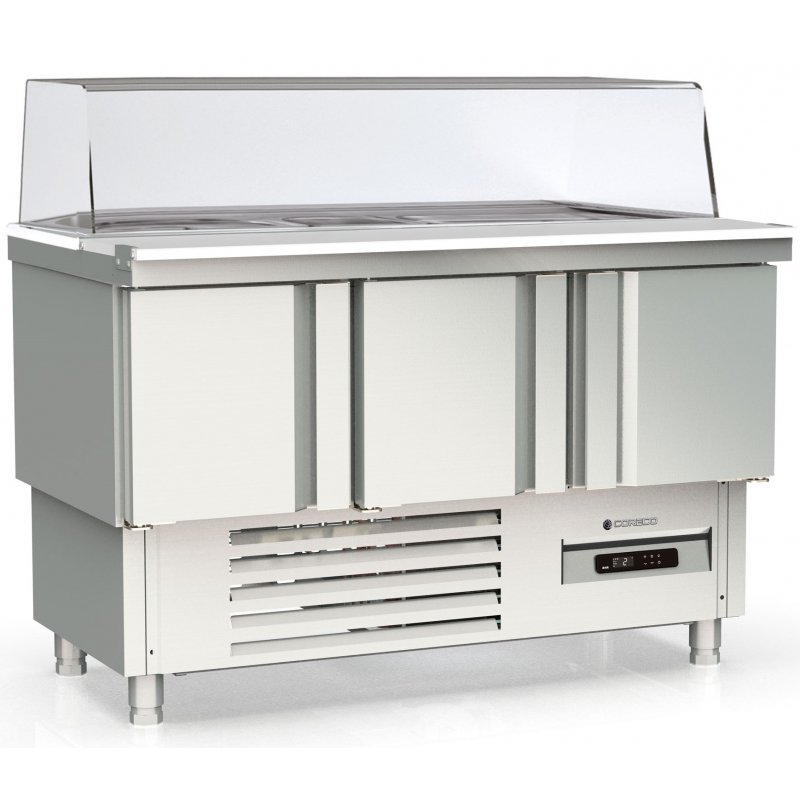 Mesa fría para ensaladas GN1/1 MFS-140C Mesa fría para ensaladas GN1/1 MFS-140C