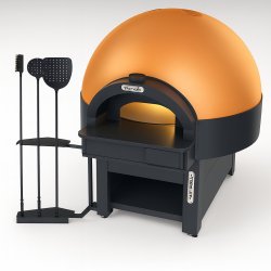 Horno eléctrico Zanolli AVGVSTO 6 con base giratoria para pizzas tradicionales  y gastronomia