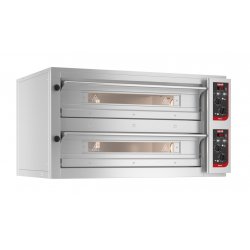 Horno en línea para fabricar pizza eléctrico Zanolli Citizen 6+6 MC Touch