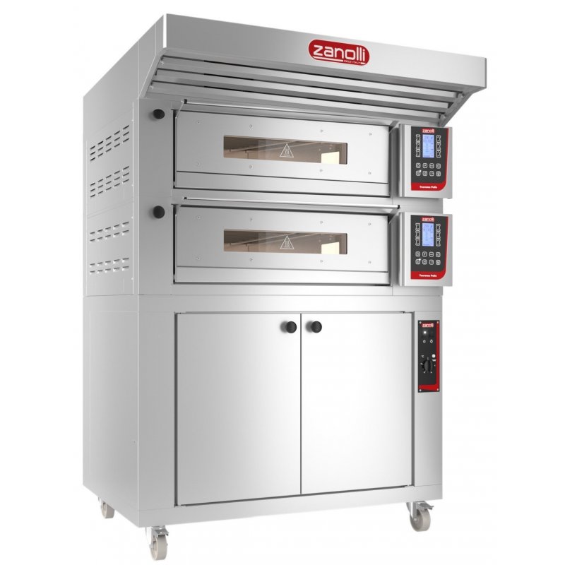 Horno eléctrico Zanolli Teorema Polis 2 MC26 para pizza, pan y pastelería