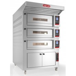 Horno eléctrico Zanolli Teorema Polis 3 MC26 para pizza, pan y pastelería