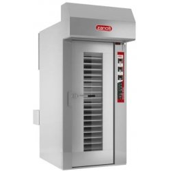 Horno rotativo de conveccion electrico o a gas Zanolli Rotor Wind 4 L para pastelería y panadería