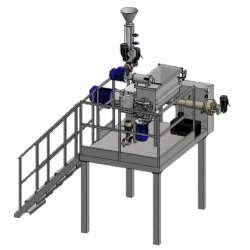 Extrusora de pasta de alta producción