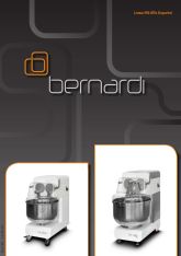 Catálogo PDF - Amasadora de brazos verticales Bernardi BTS 48. Cuba de 60 litros/48 Kg