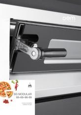 Catálogo PDF - Horno a gas OEM SG96/2 6+6 Pizzas de 30 Ø