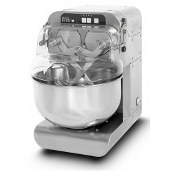 Miss Baker PRO INOX con cuba de 10 litros/3-5 Kg. Amasadora de brazos pequeña Bernardi