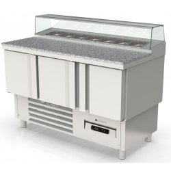 Mesa fría para ensaladas MFP-140